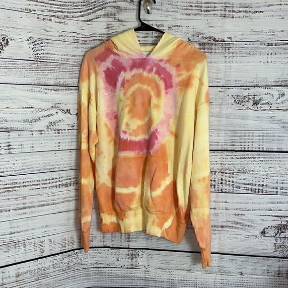 Dannijo Sweatshirt womens Size Small  tie dye Hoodie Kai cotton Pullover New - Picture 3 of 8